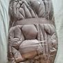 Gretta Embellished Lace Border Grey Bedspread & 2 Housewife Pillow Cases Image 7