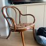 Bentwood Chair - Small Chair with Tapestry Seat Image 2