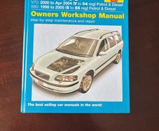 Volvo V70 2000-2004 & S80 1998-2005 Haynes Manual