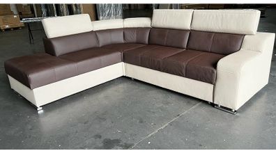 Oscar 2 Corner Sofa Bed @ J & D Furniture