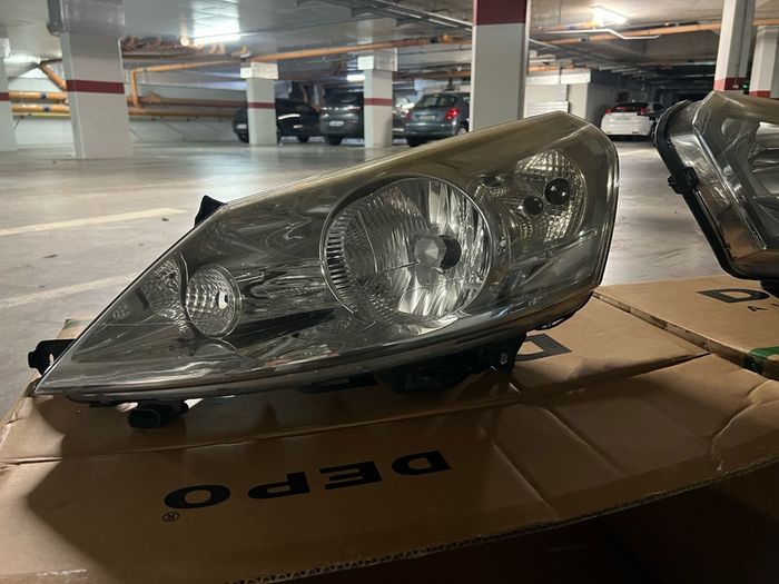 fiat scudo headlights 2008