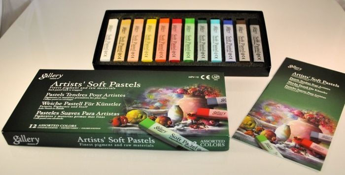 Gallery by Mungyo: Artist's Soft Pastels (12 Multicolour)