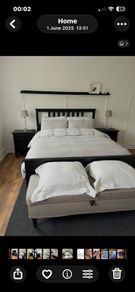 king bed