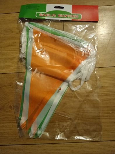 St Patricks Day Irish bunting