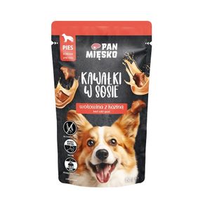 Mr Meaty Chunks in gravy Wet food for dog Beef with goat (adult) 150 g