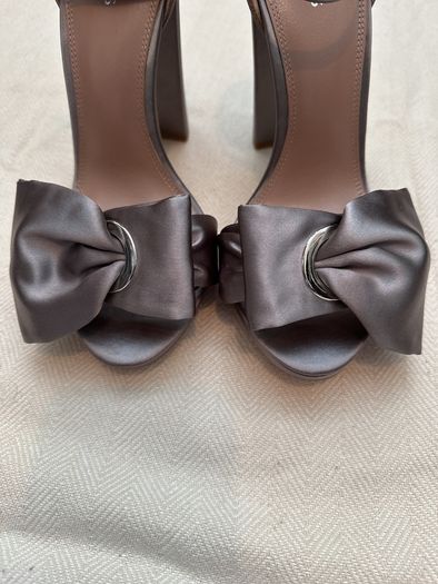 Reiss high heels , champagne /grey brand new