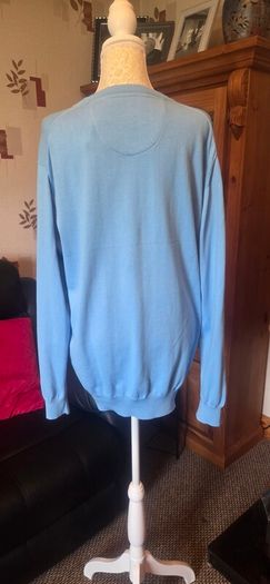 Kilkee Andre Light Blue Sweatshirt Jumper NWT Oversized Casual XL