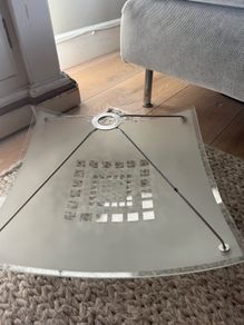 2 Glass Ceiling light shades
