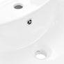 Freestanding Basin with Pedestal Ceramic White 650x520x200 mm Image 5