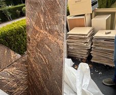 Granite kitchen counter top