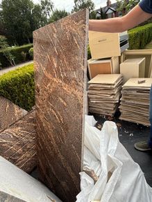 Granite kitchen counter top
