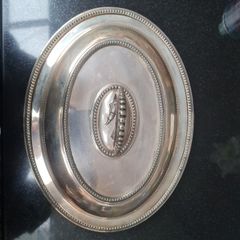 Sliver serving dish