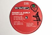 Short &amp; Curly - Gettin Funky - Strawberry Records - SCARCE 90s PIANO House BANGER! Condtion: EXCELLENT to Near MINT!