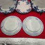 Set of 6 Antique, HOLLINSHEAD & KIRKHAM 'Cambridge' Diner Plates ,Vintage Image 7