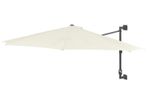 Mounted Parasol with Metal Pole 300 cm Sand