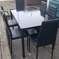table + chairs
