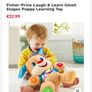 Fisher-Price Laugh & Learn Smart Stages Puppy Learning Toy Image 2