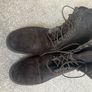 Caterpillar Brown Suede Lace up Boots size 10 Image 4