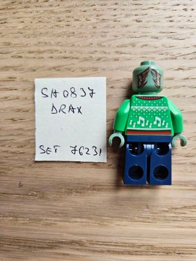 lego sh0837 drax, set 76231