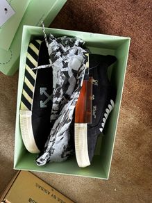 Off white trainers with collab with Virgil abloh
