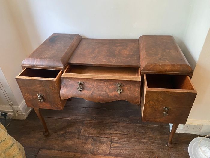 Dressing Table, Vintage Walnut