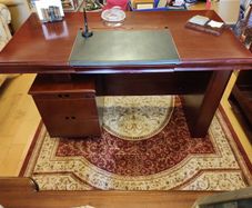 Office desk and chair