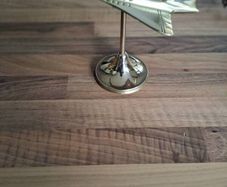 vintage brass Concorde