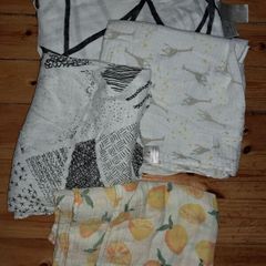 3 Aden and Anais Silky Swaddles