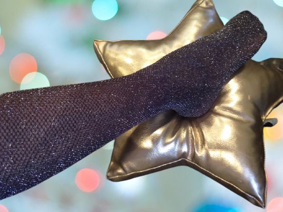Women's glitter tights