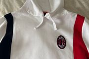 Official AC Milan Colour-Block Hoodie  L