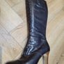 100% leather boots M&S size 5 Image 3