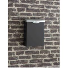 Shipton Post Box with galv lid Carbon GT25