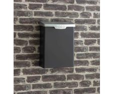 Shipton Post Box with galv lid Carbon GT25