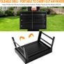 Portable Folding Charcoal Barbecue Grill 20.47x W11.61x H8.74 inches Image 6