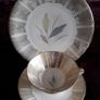 Vintage Trio - Porcelain - Cup Saucer & Plate Image 3