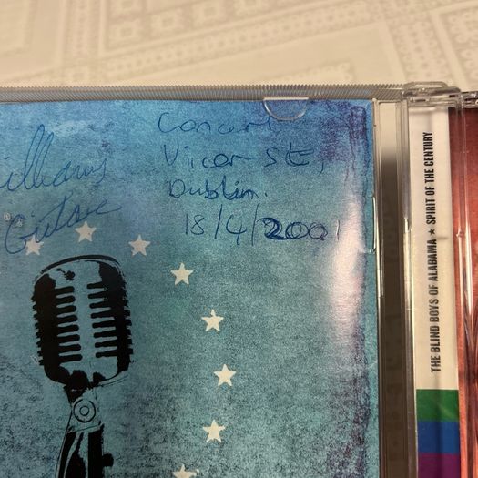 Blind Boys of Alabama. Signed CD. Free Post.