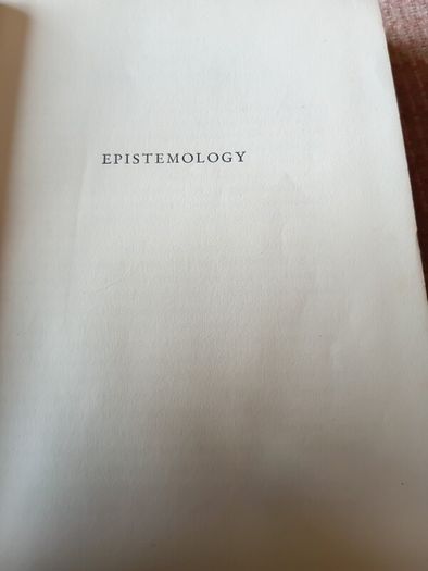 1949 Epistemology