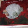 Beautiful Christmas Ceramic Cake Plate & Cake Slice Image 2