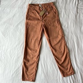 Des Petits Hauts terracotta brown trousers size XS