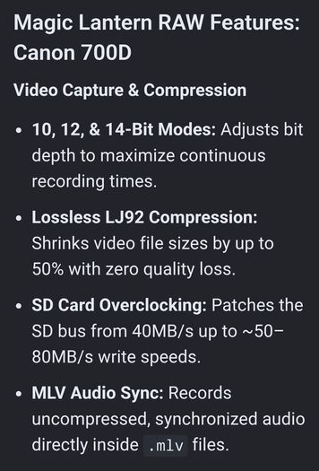 Canon EOS 700D + Lenses