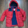 Boys Red Winter Puffer Coat Boden Size 7-8 yrs Image 3