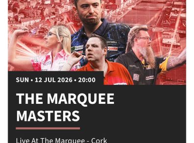 Marquee masters darts tickets
