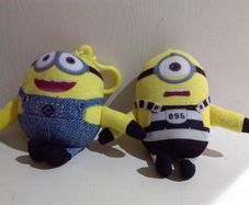 2 x Minion Soft Toys