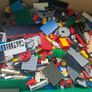 LEGO Parts Vintage Base Plates 11 kg Image 3