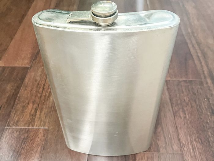 Giant novelty Hipflask 12" high.