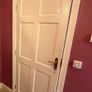 Internal Wooden Doors variety white glass 80X32 Image 5