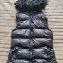 Atmosphere Black Puffer Vest Coat / Gilet Image 8