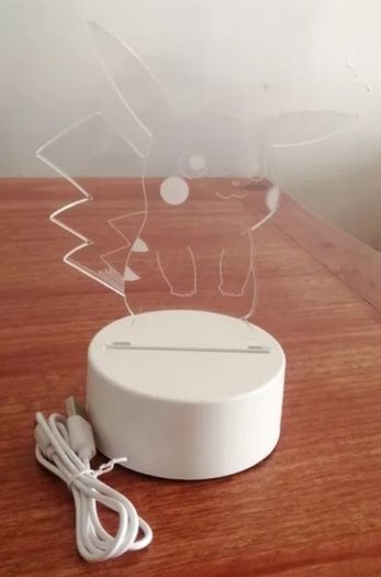 Pokemon Pikachu led usb lamp night light