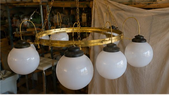 Brass Chandelier