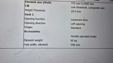 Rationel Casement Door